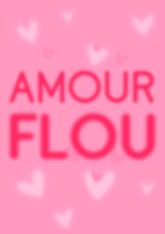 Amour flou affiche